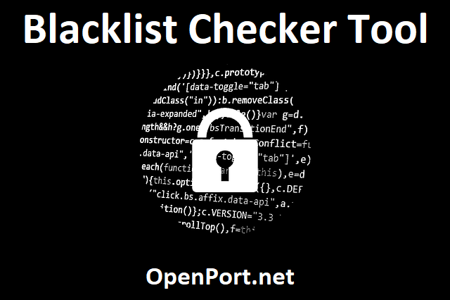 blacklist mail checker